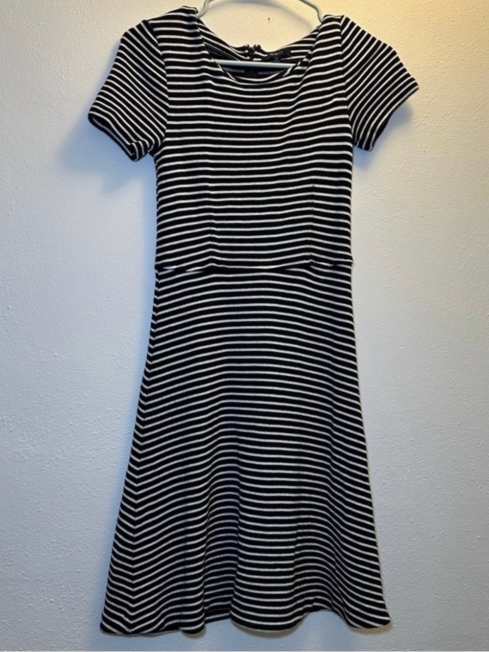 Madewell Fit&Flare Casual Stretch Mini Dress - Picture 3 of 4